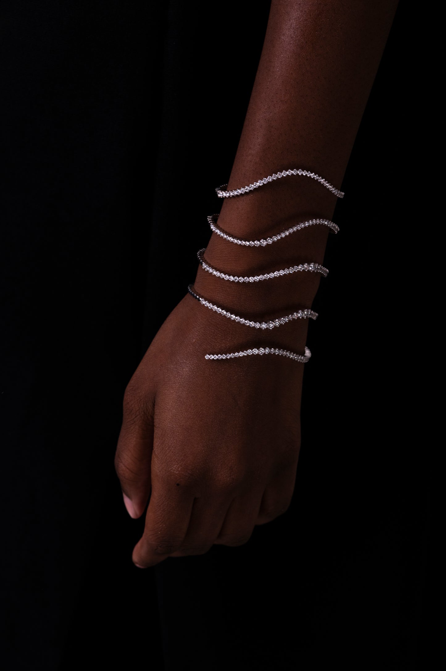 Bracciale "IMPULSE" in oro bianco