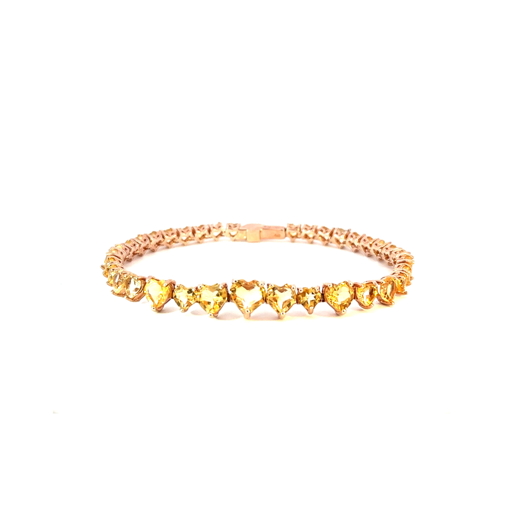 Bracciale "YELLOW HEARTS"