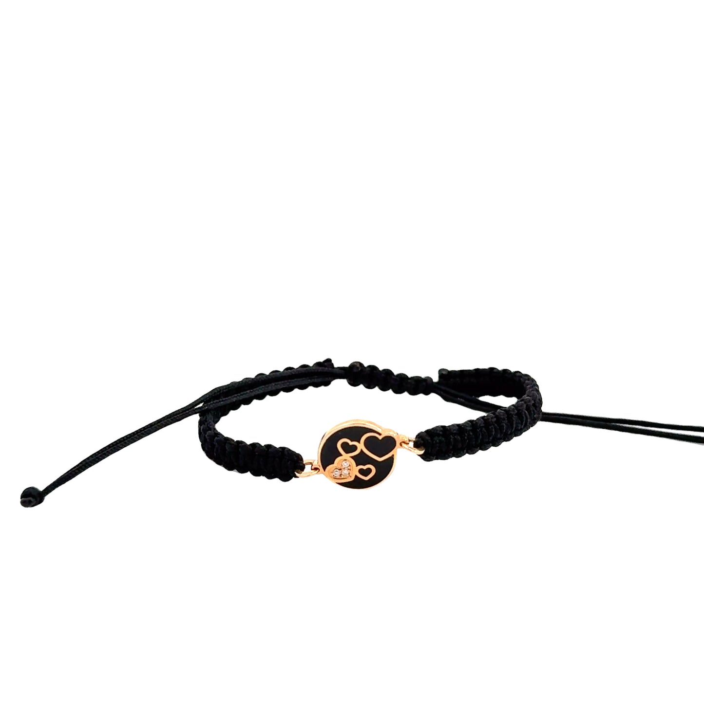 Bracciale "HEARTFELT CHARM" nero