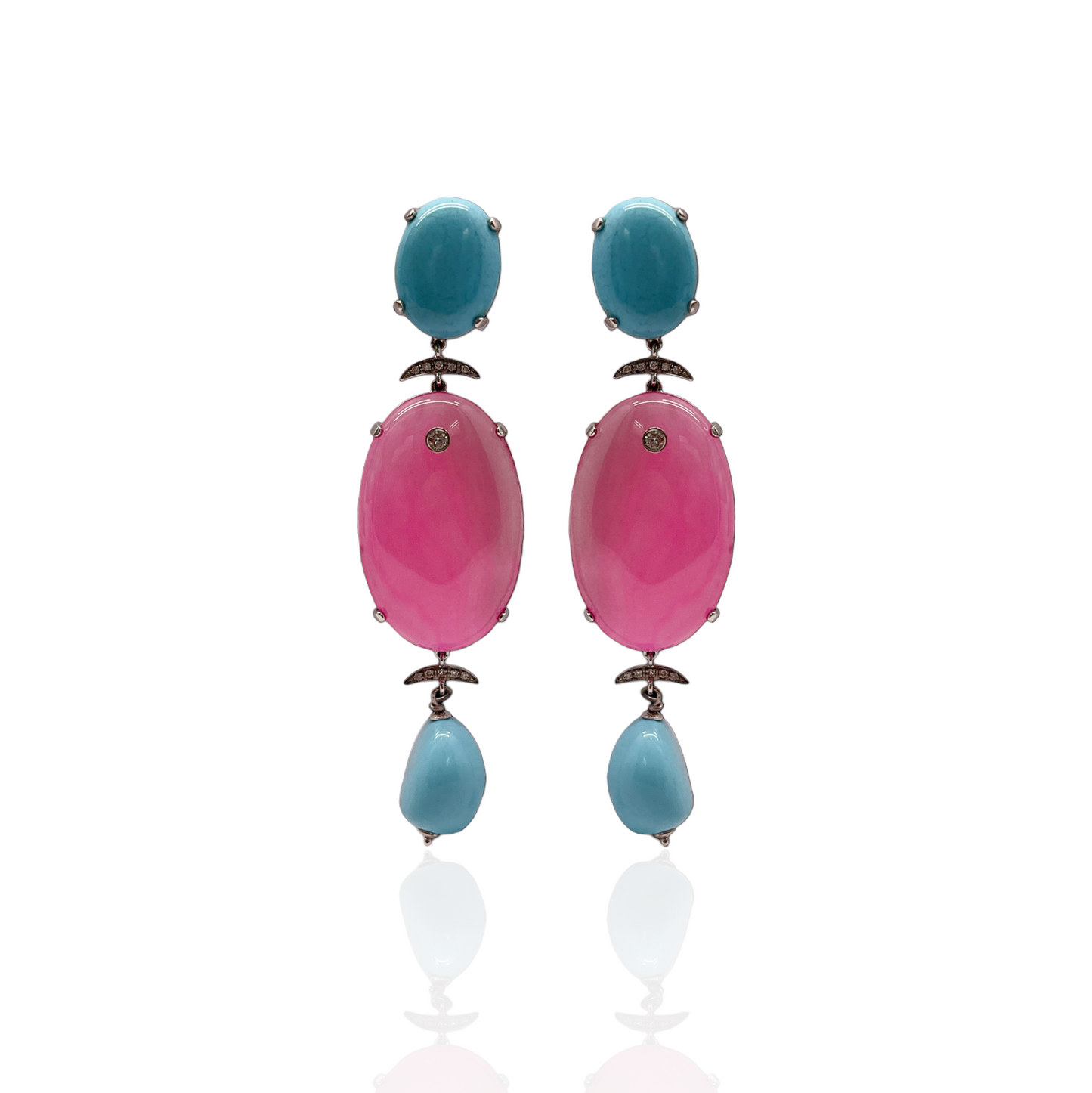 COLOR BLOCK EARRINGS