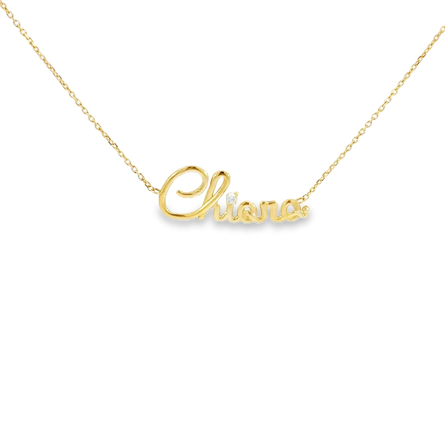 Collana con nome "CHIARA"