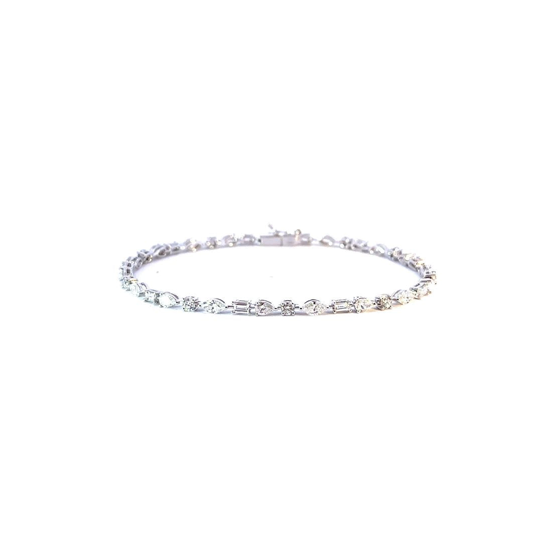 Bracciale tennis "GEOMETRIC DIAMOND"