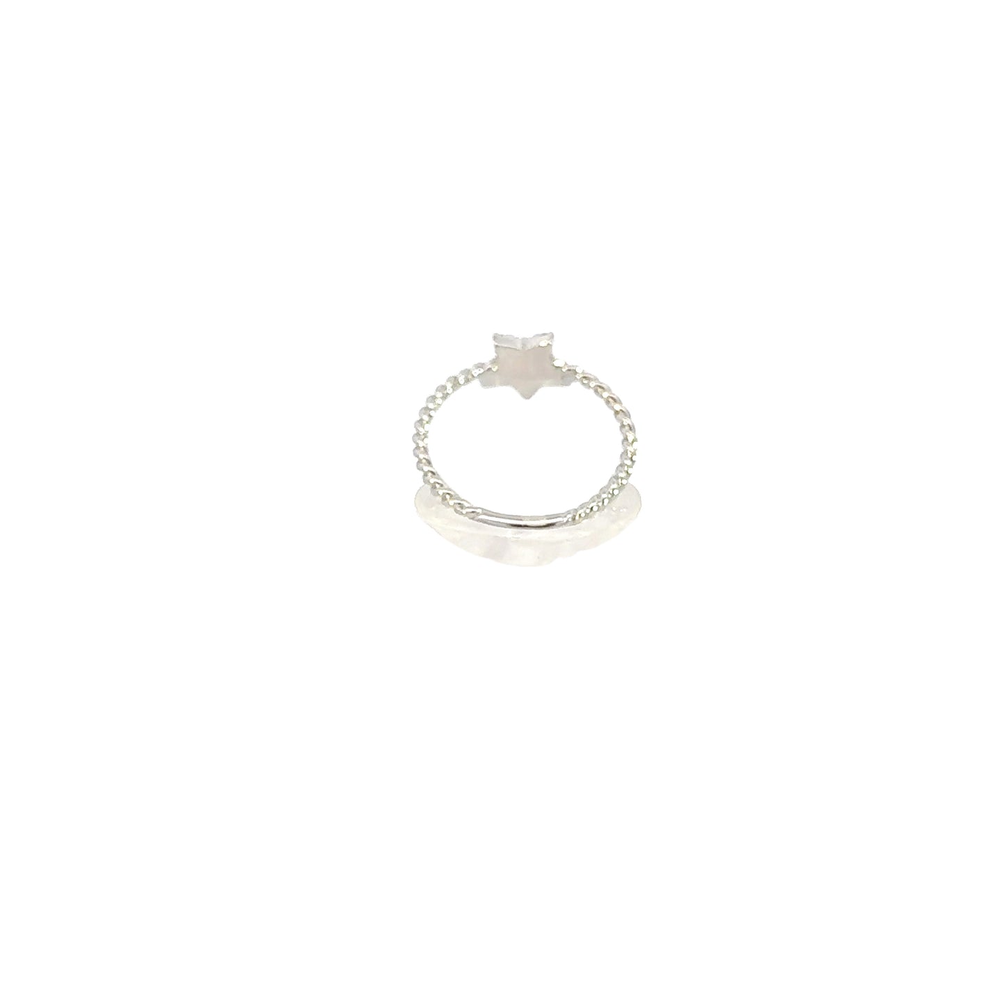 Anello "STAR" in oro bianco