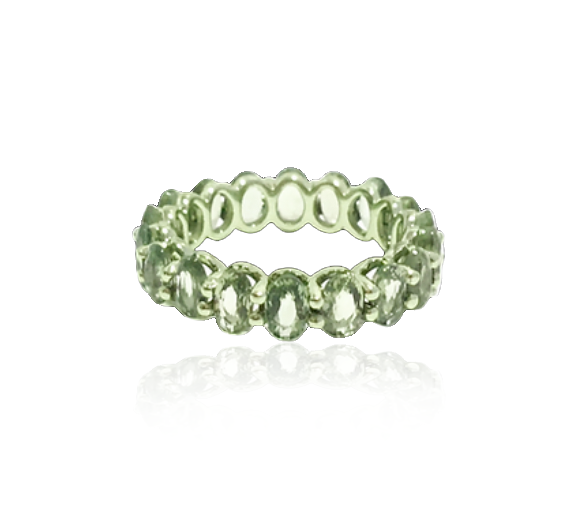 "OLIVE GREEN" ring