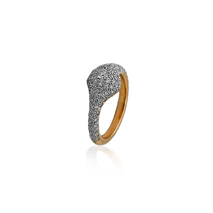 Anello "MINI CHEVALIER WHITE"