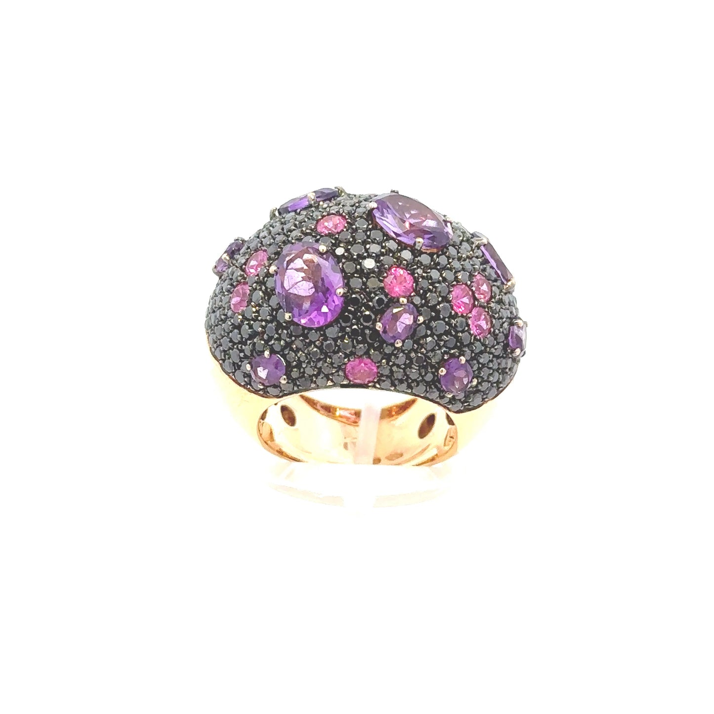 VIOLET AND PINK RING