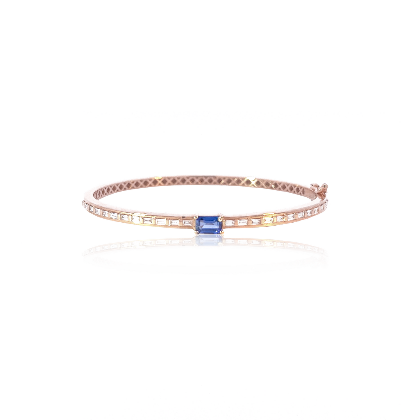 Bracciale "BLUE BAGUETTE"