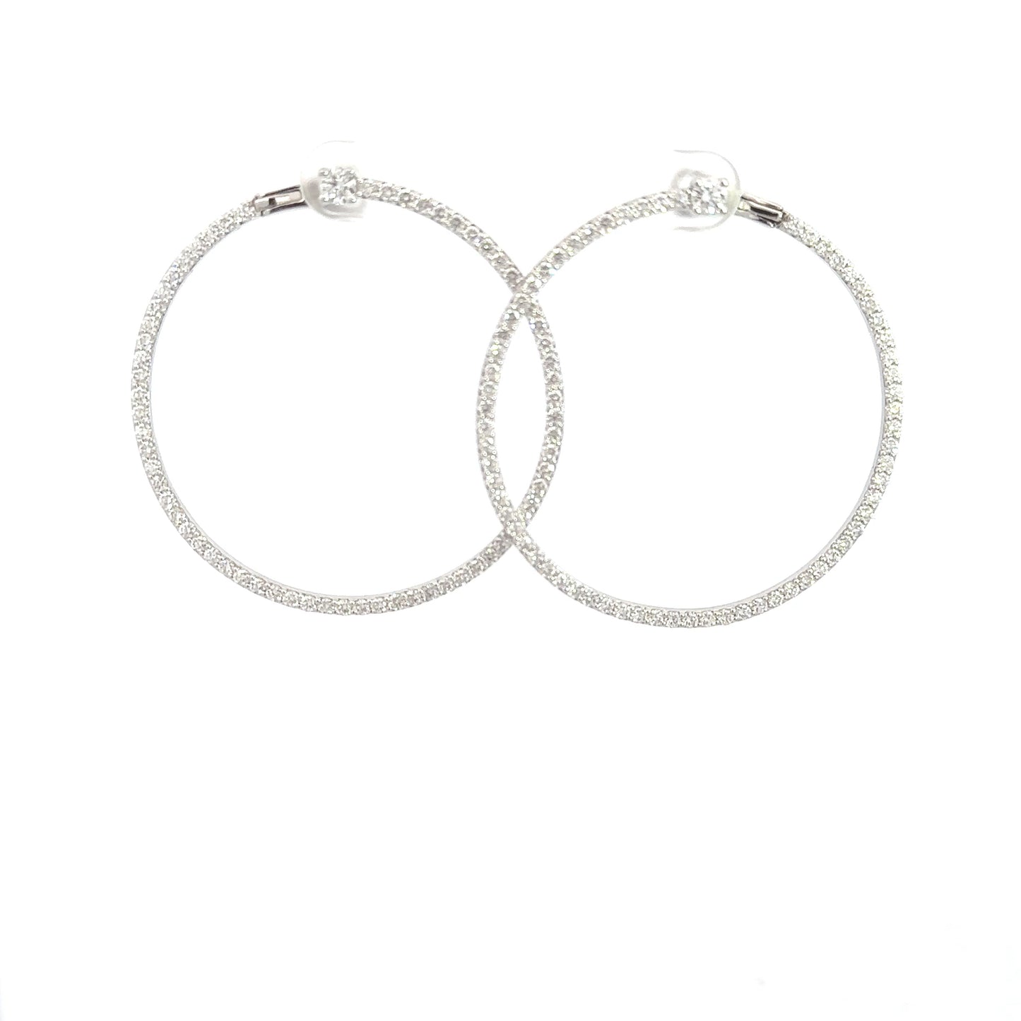 FRONT HOOP EARRINGS