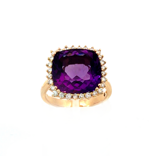 "AMETHYST" ring