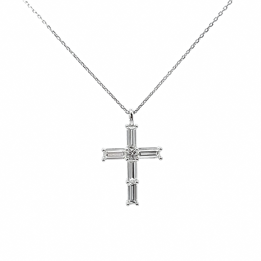 Collana "BAGUETTE CROSS"