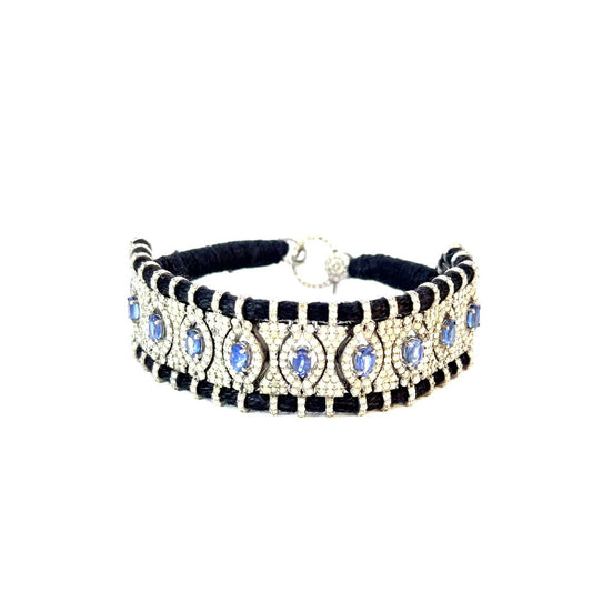 Bracciale "OVAL BLUE INDIAN"