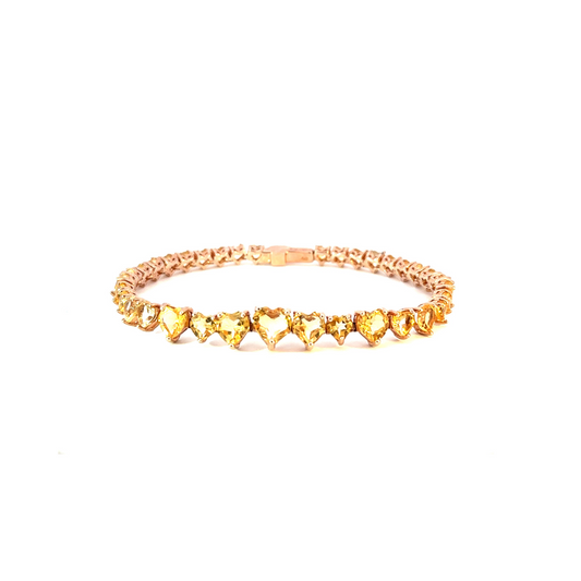 Bracciale "YELLOW HEARTS"