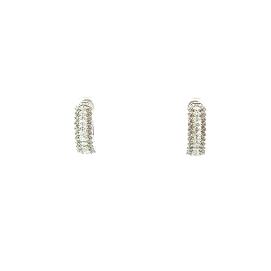 MARQUISE&amp;DIAMONDS EARRINGS