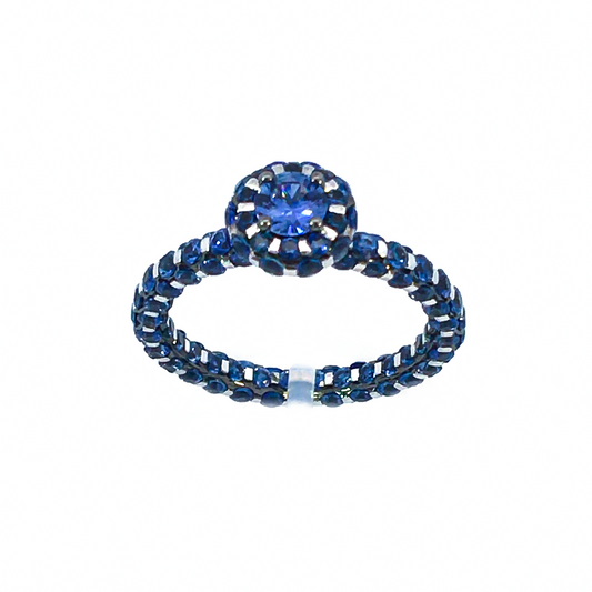 SAPPHIRES PRINCESS RING