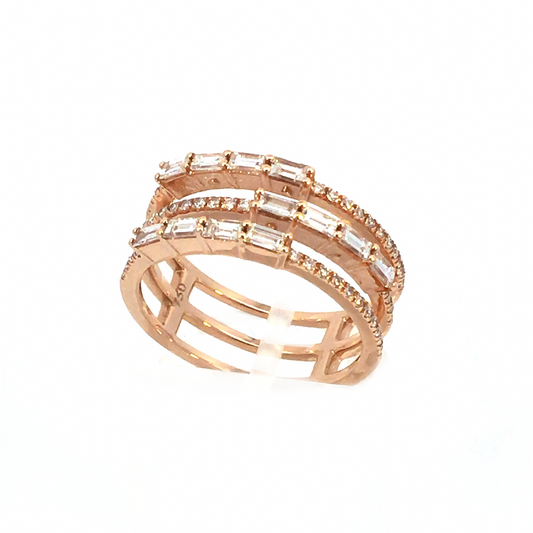 TRIPLE DIAMONDS RING