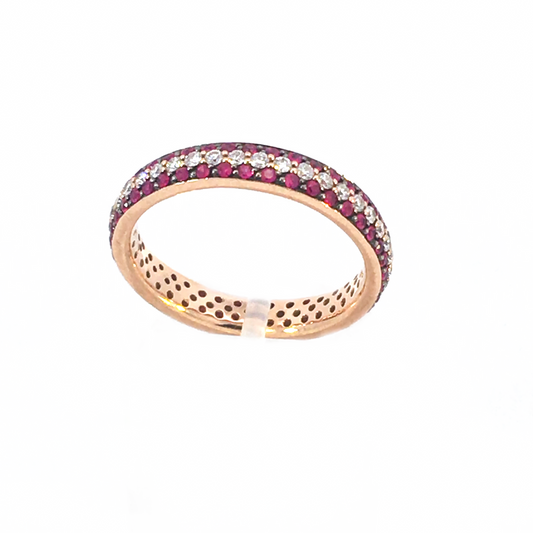 RUBY&amp;DIAMONDS RING