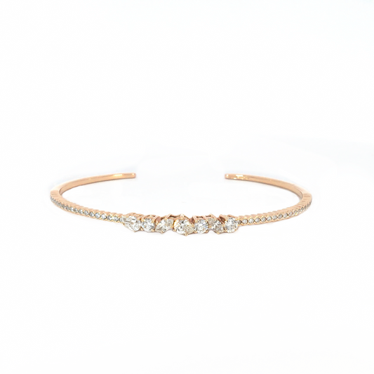 Bracciale "LEAF DIAMONDS"