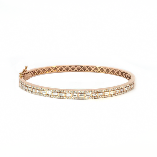 Bracciale "BAGUETTE DIAMONDS"
