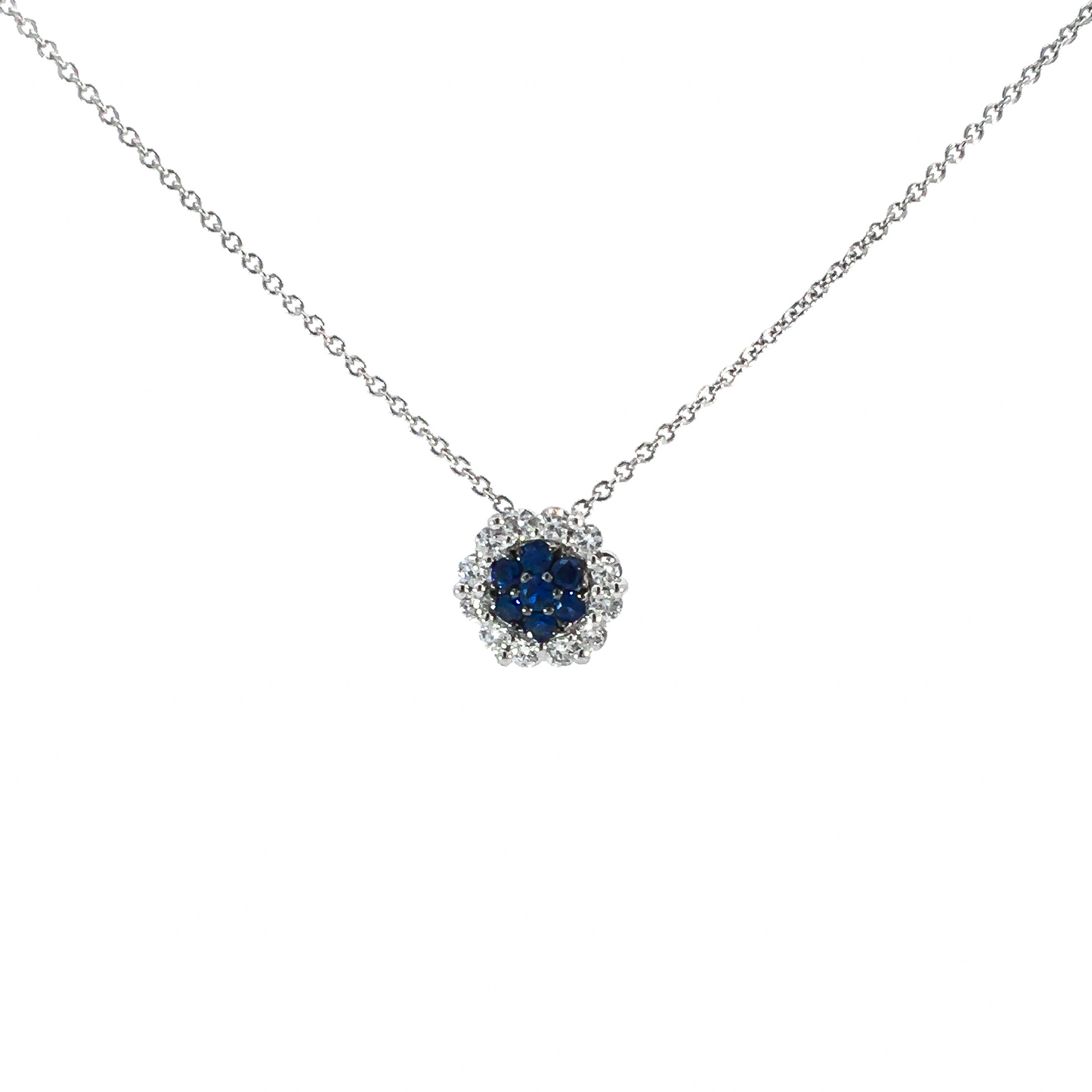 Collana "SAPPHIRE FLOWER"