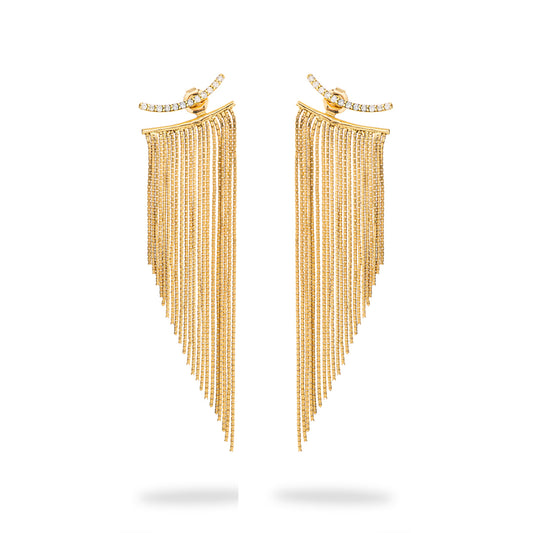 Orecchini "VIKY" in oro rosa
