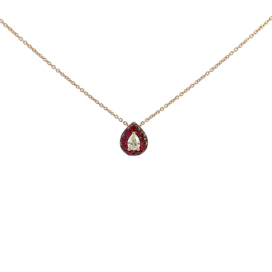 Ciondolo "RUBY BLISS" senza catena