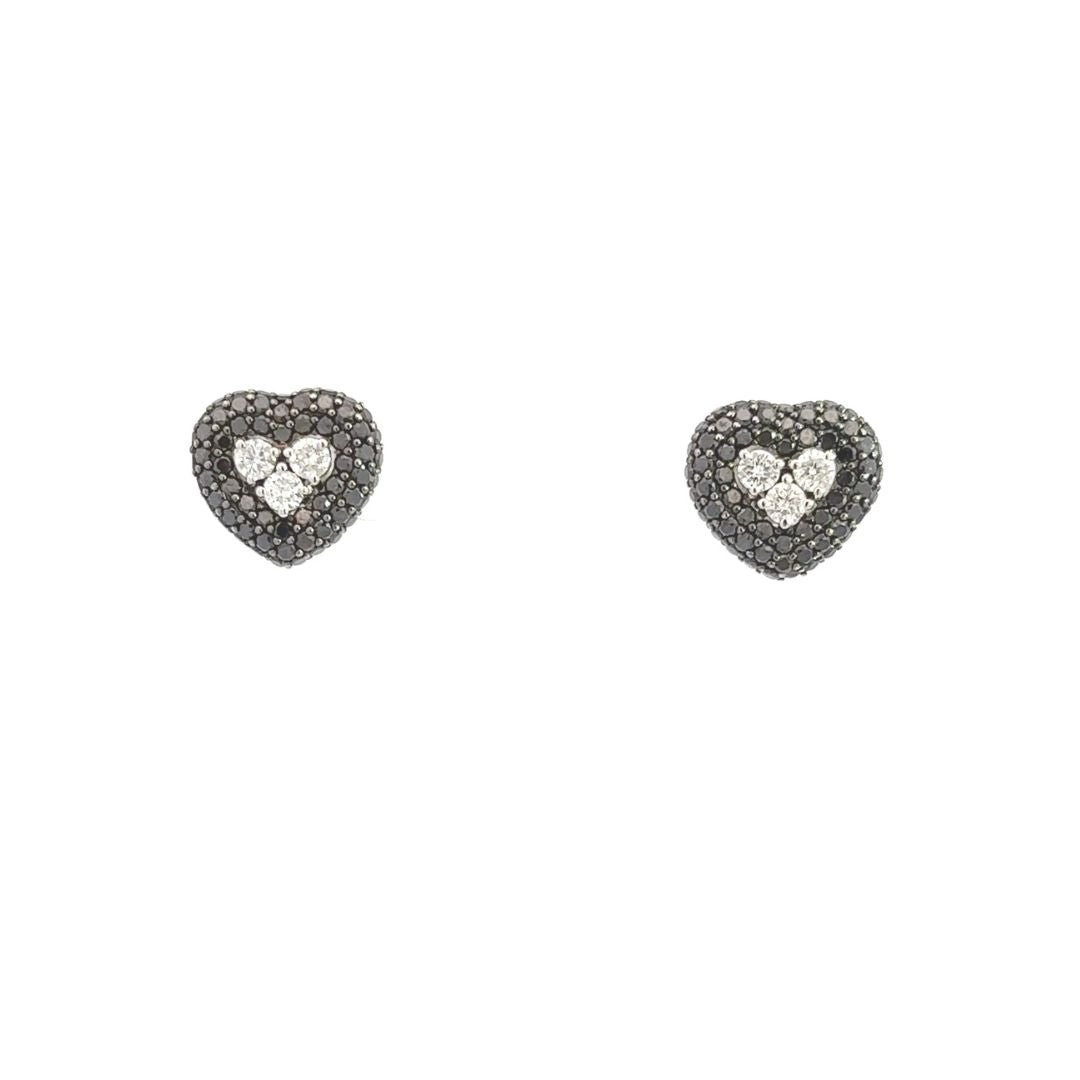 "BLACK DIAMONDS" earrings