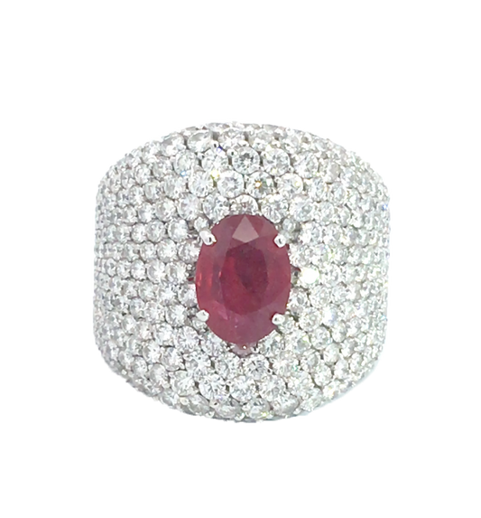 PASSION RUBY&DIAMONDS RING