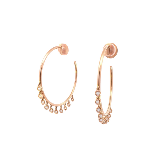 PENDANT DIAMOND HOOP