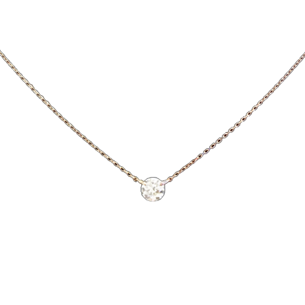 "ROUND DIAMOND" Necklace