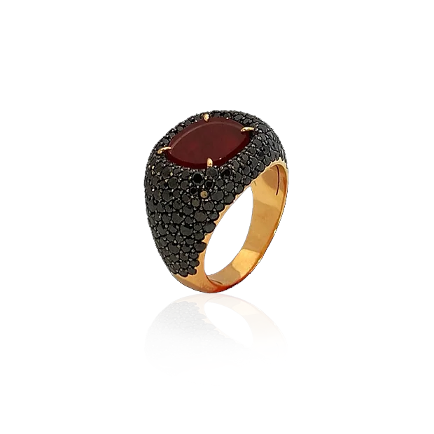 Anello "SQUARE CHEVALIER"