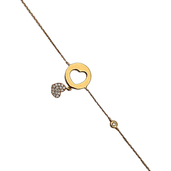 "DOUBLE HEART" Bracelets