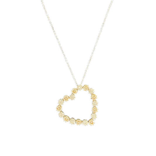 "FLORAL HEART" Necklace