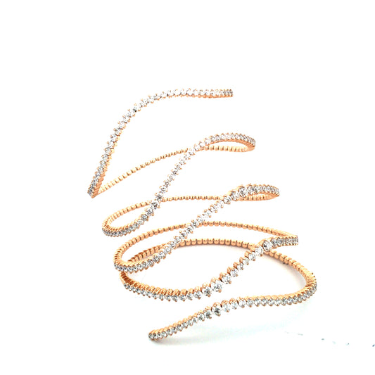 Bracciale "IMPULSE" in oro rosa