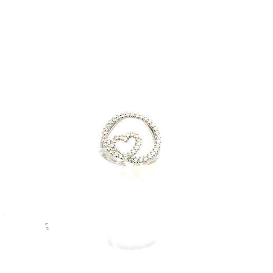 Anello "INFINITE LOVE" in oro bianco