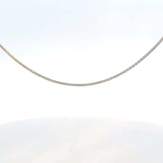 Catena in oro bianco