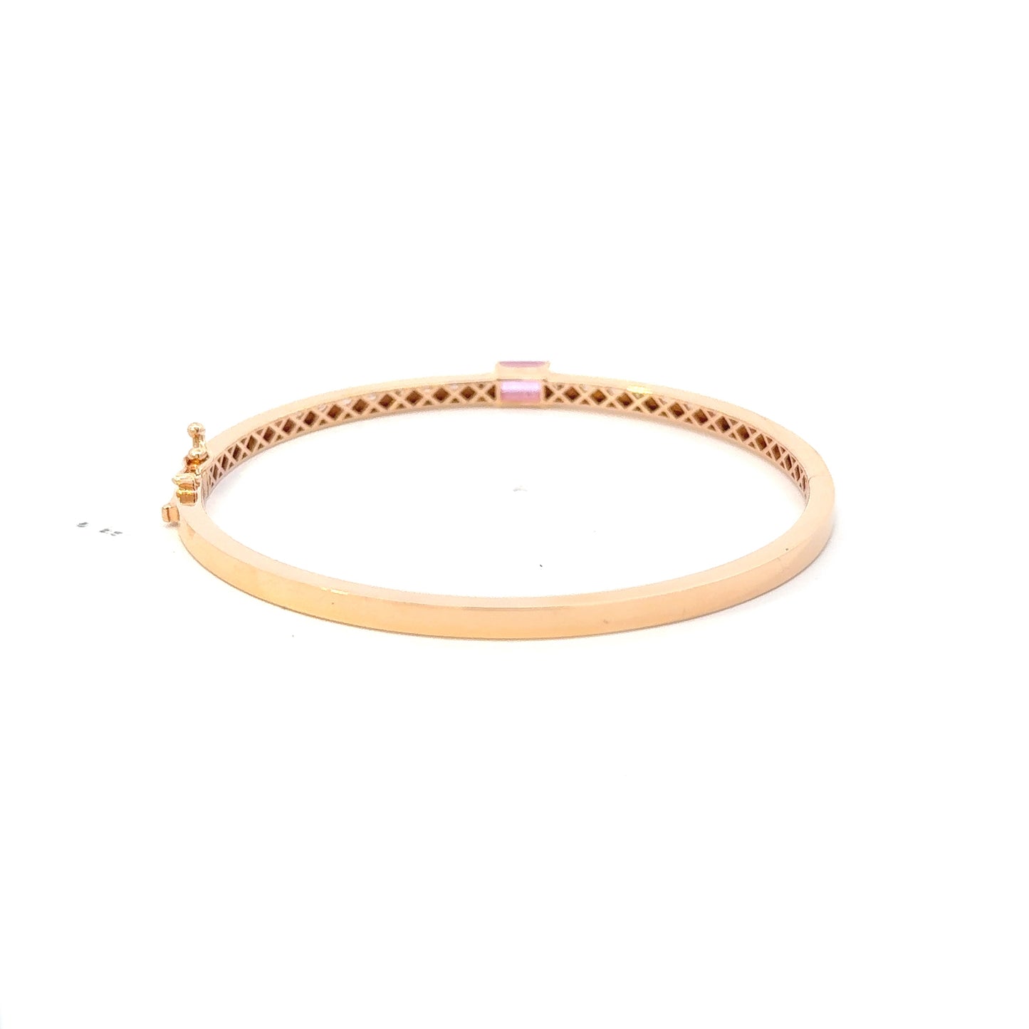 Bracciale "LINEAR LUXE" in oro rosa