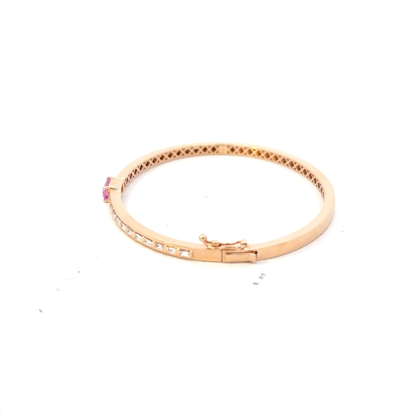 Bracciale "LINEAR LUXE" in oro rosa