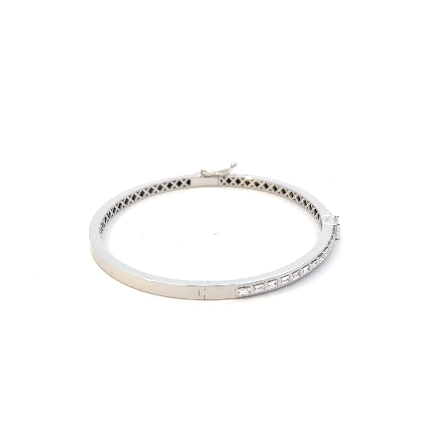 Bracciale "LINEAR LUXE" in oro bianco