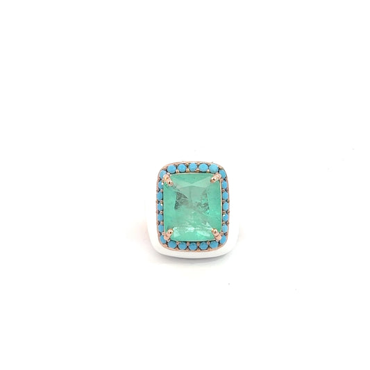 Anello "GOLDEN ROOT"
