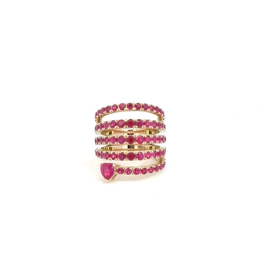 Anello "HEARTLINE"