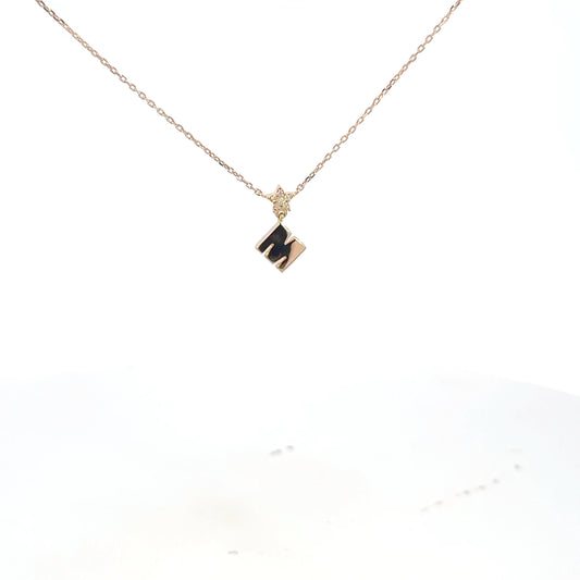Collana lettera "M"