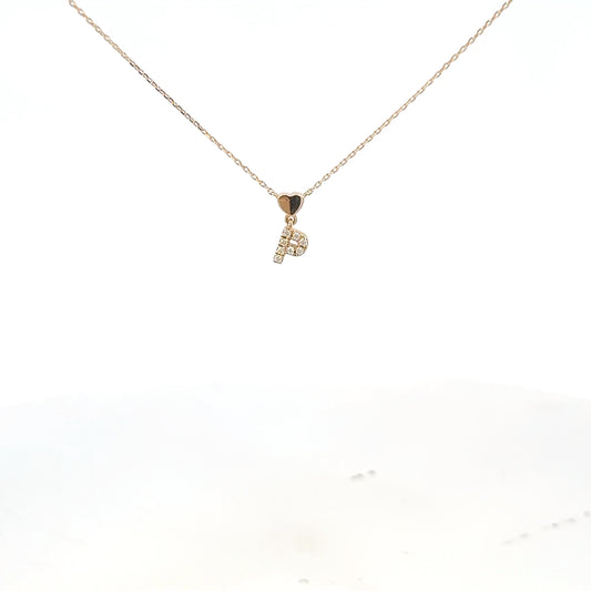 Collana lettera "P"