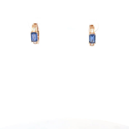 Orecchini "BLUE AURA"