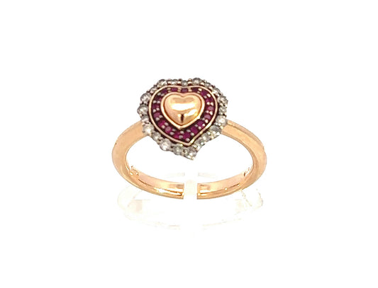 "HEART FLAG" Ring