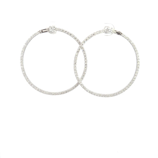 FRONT HOOP EARRINGS