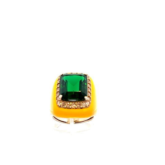 Anello "YELLOW & GREEN"