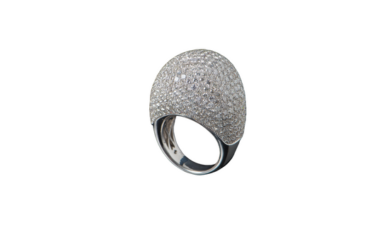 SUPER ROUNDED RING PAVE'