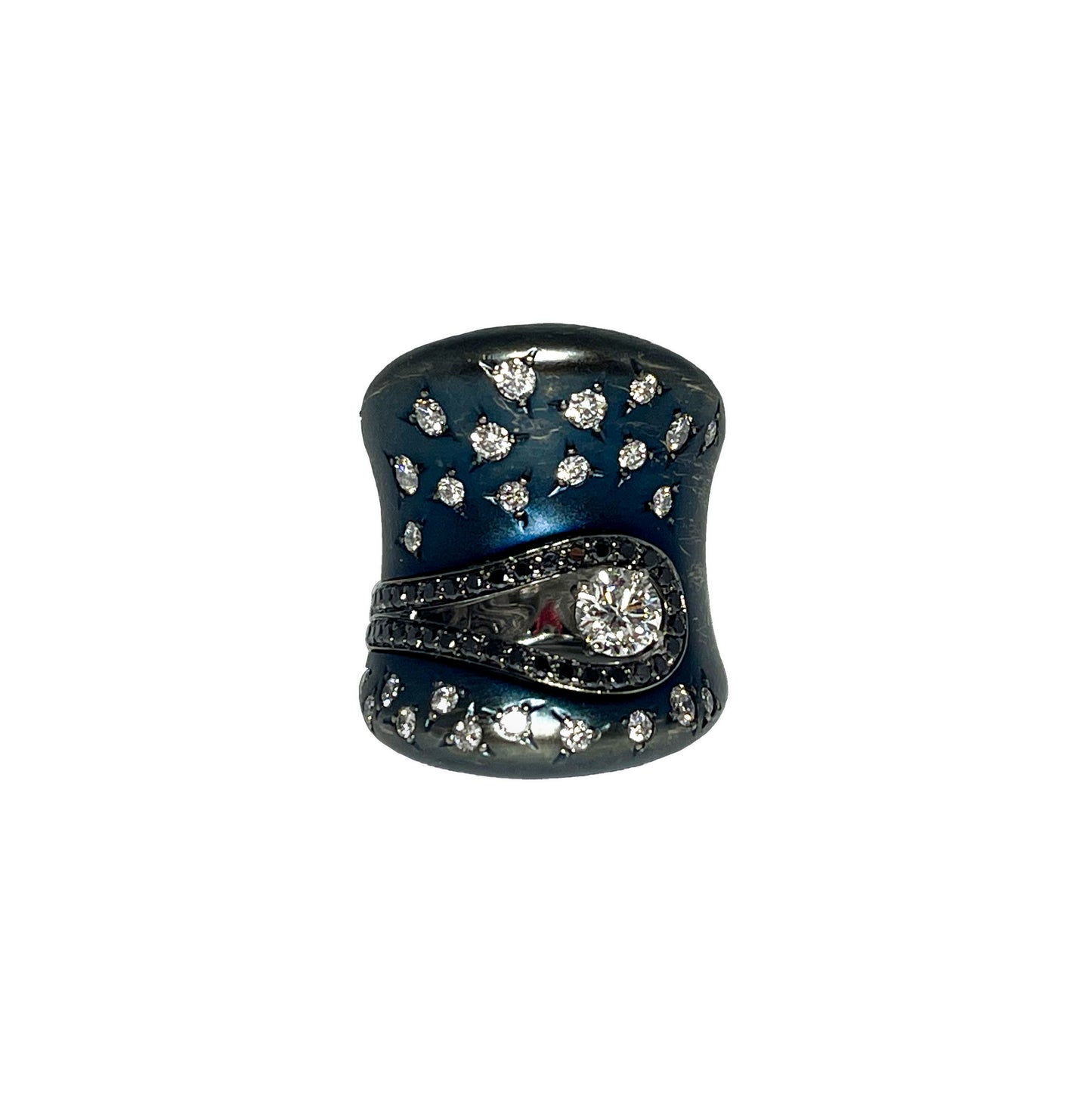ASYMMETRICAL GOLD RING